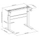 Geo Gas Spring Height Adjustable Pneumatic Desk 